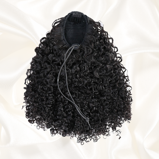 Ponytail Tayana Pixie curly - 100% Naturel