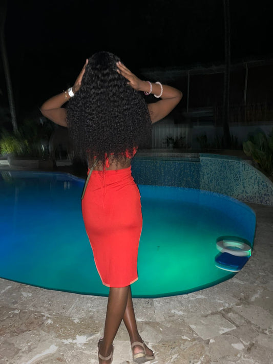 Demi-Perruque Baddie – 24 pouces Burmese Raw Hair (200%)