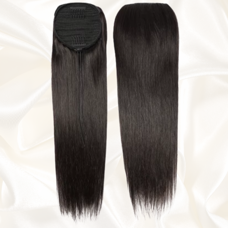 Ponytail Vénus Lisse (Straight) - Human Hair