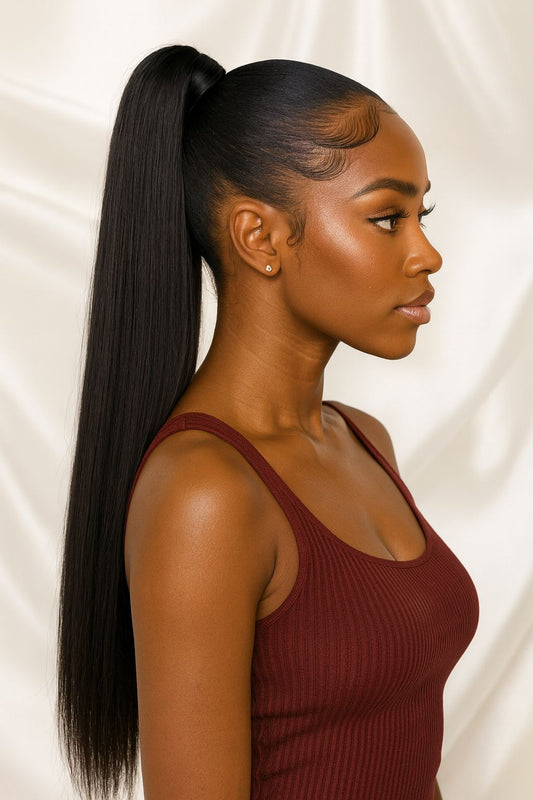 Ponytail Vénus Lisse (Straight) - 100% Naturel