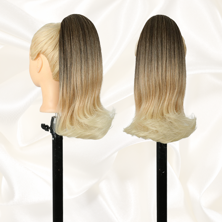 Ponytail Ariana 14 Pouces Straight & Bouncy - semi-naturel