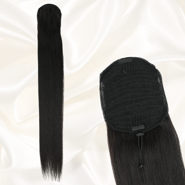 Ponytail Vénus Lisse (Straight) - Human Hair