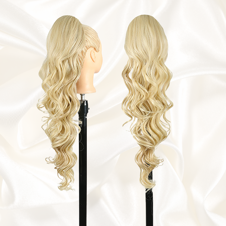 Ponytail Fancy 28 Pouces Loose Curl - semi-naturel