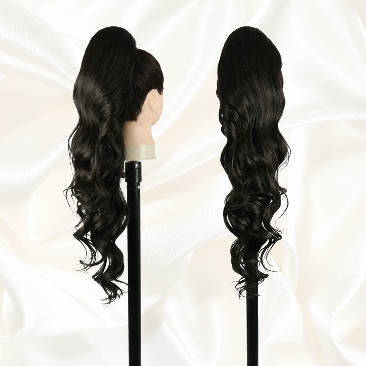 Ponytail Fancy 28 Pouces Loose Curl - semi-naturel