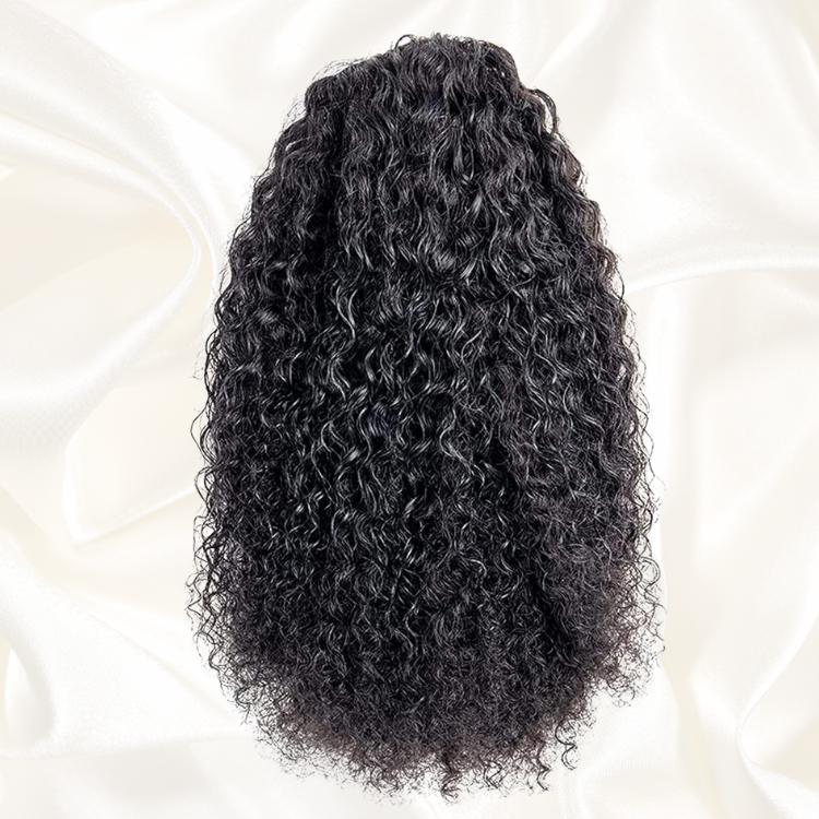 Ponytail Liya Kinky curly - Human Hair