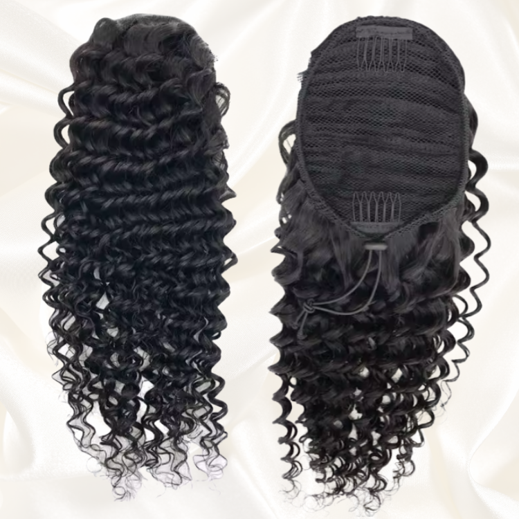 Ponytail Shana Jerry Curl - Human Hair