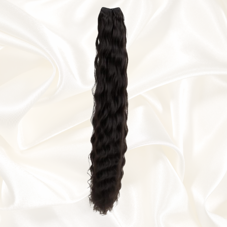 Ponytail Angela Natural Waves - Human Hair