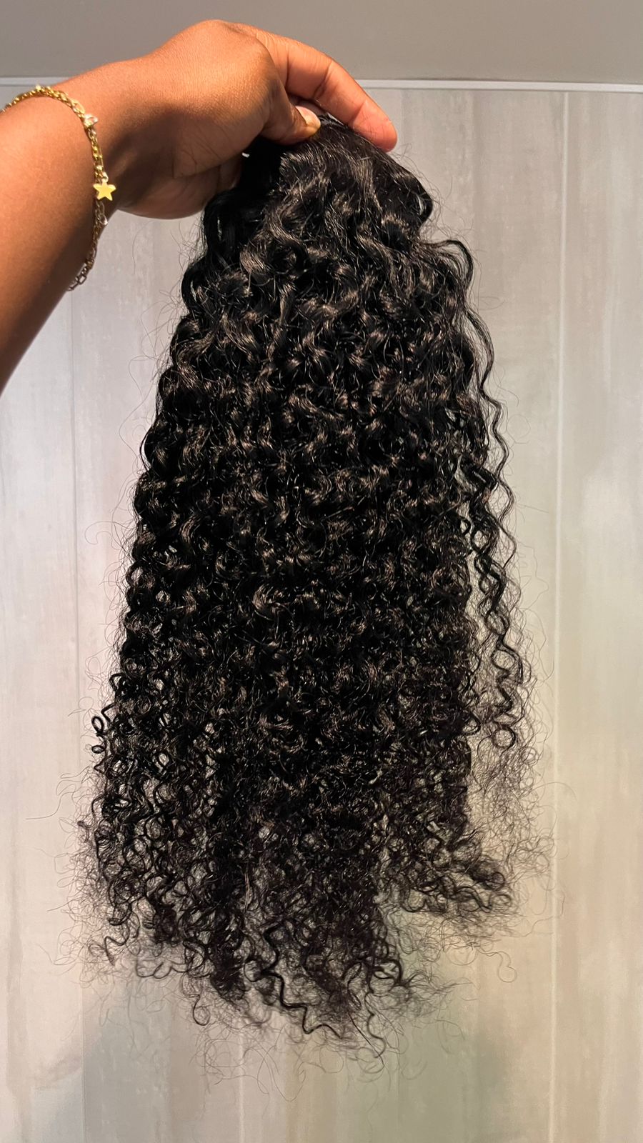 Ponytail Tayana Pixie curly - Human Hair