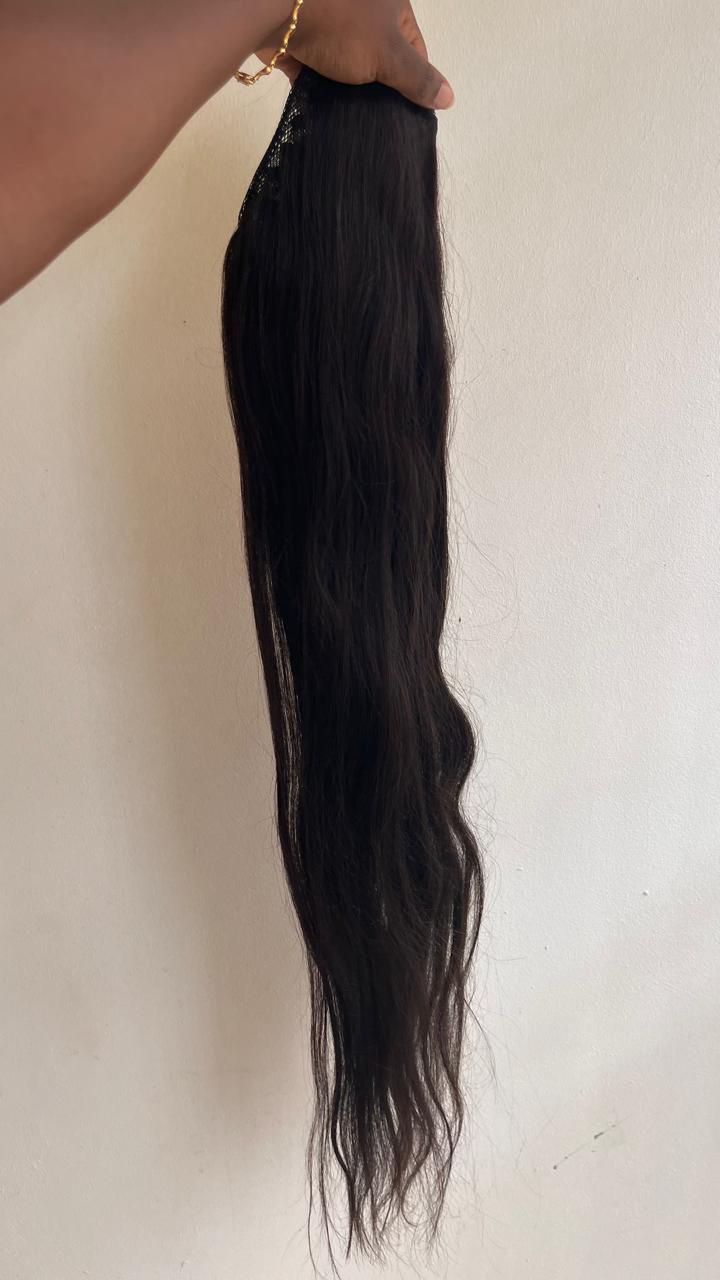 Ponytail Vénus Lisse (Straight) - Human Hair